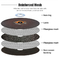 ruota tagliata sottile del disco per il taglio di metalli del disco degli abrasivi 80m/s di 105x1.2x16mm