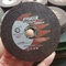 L'acciaio inossidabile rosso di D105x1.2x16mm che taglia il ODM dell'OEM dei dischi ha tagliato la ruota per la smerigliatrice